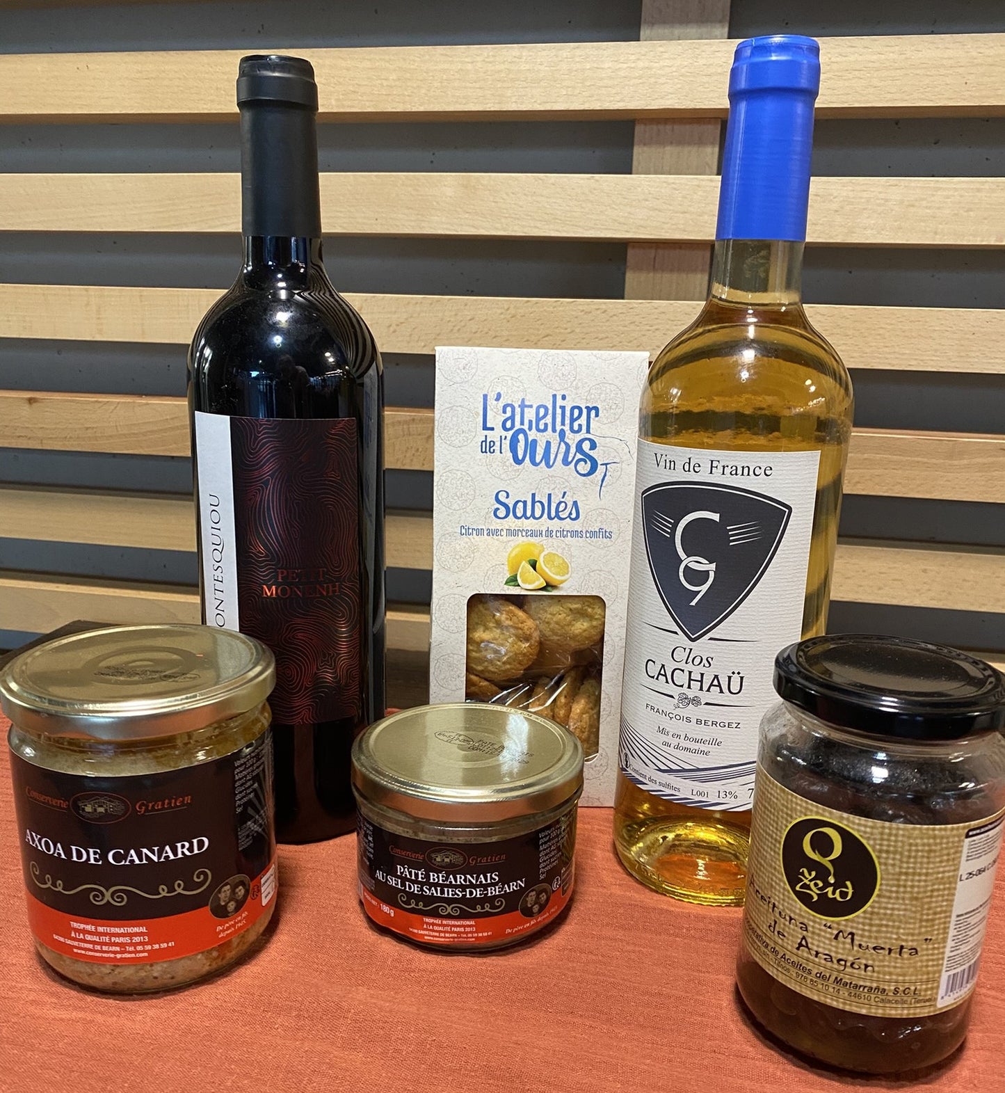 Trésors gourmands et vins du Sud-Ouest – Coffret gourmand et vins artisanaux